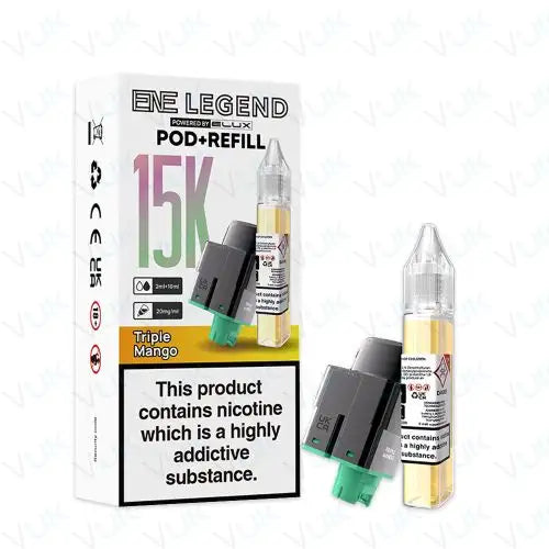 Elux Legend ENE 15K Prefilled Pod + Refill Container