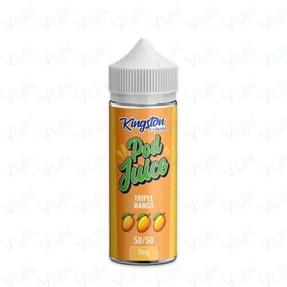 Kingston Pod Juice 50/50 Triple Mango 100ml Shortfill