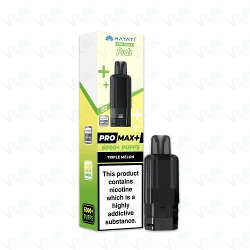 Hayati Pro Max Plus 6000+ Replacement Prefilled Pods