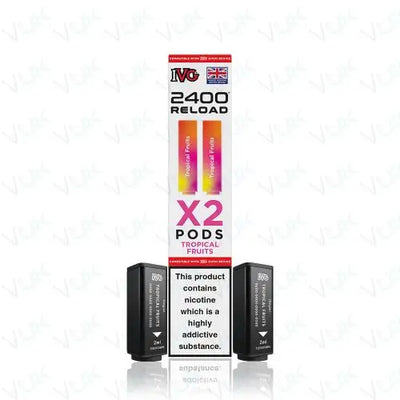IVG 2400 Reload 2-in-1 Prefilled Pods