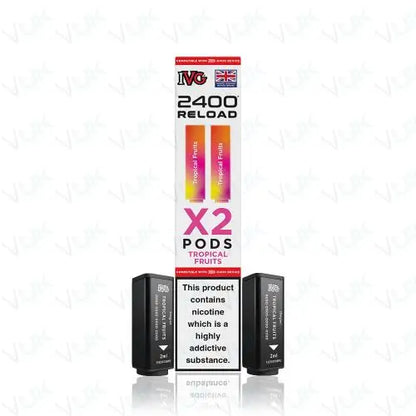 IVG 2400 Reload 2-in-1 Prefilled Pods