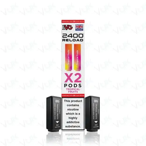 IVG 2400 Reload 2-in-1 Prefilled Pods