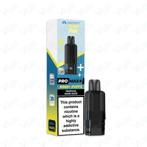 Hayati Pro Max Plus 6000+ Replacement Prefilled Pods