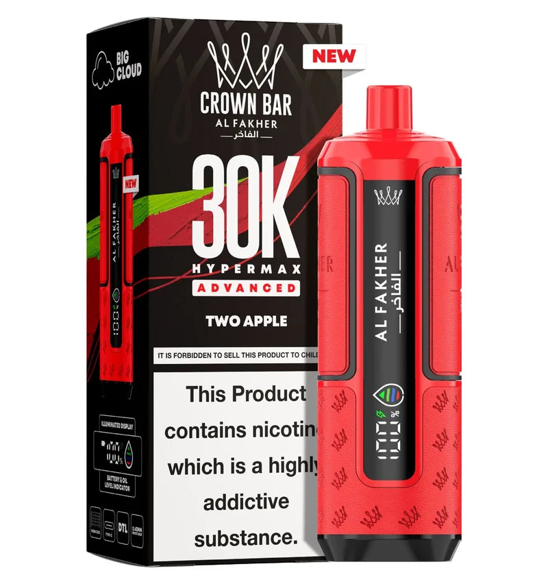 Al Fakher Crown Bar 30K Hypermax Vape Kit