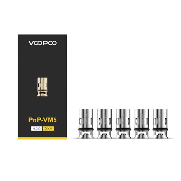 Voopoo Mesh Coil PnP-VM5 0.2ohm 5-pack for Vinci Kit vaping device