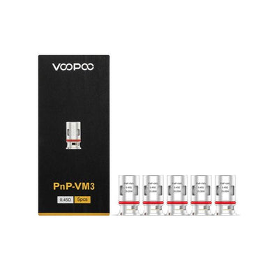 Voopoo PnP-VM3 mesh coils pack of 5 for Vinci Kit with 0.45ohm resistance and 25-35W power range