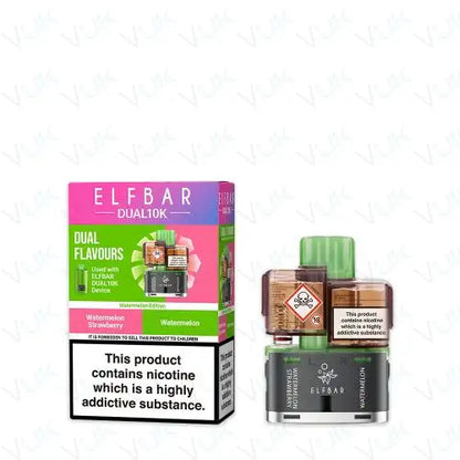 Elf Bar Dual 10K Prefilled Pod + Refill Container - 20mg