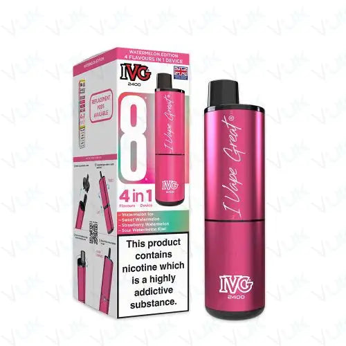 IVG 2400 Prefilled Pod Kit Bundle