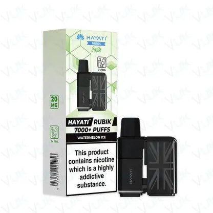 Hayati Rubik 7000 Prefilled Pod + Refill Container
