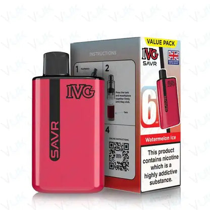 IVG SAVR Prefilled Pod Kit with FREE Pod
