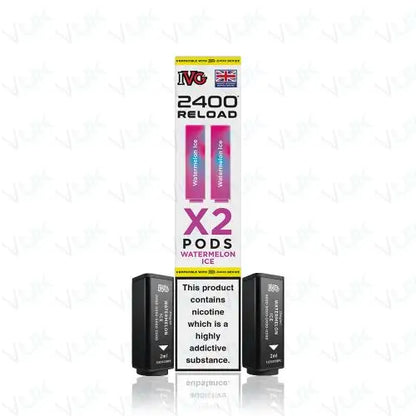 IVG 2400 Reload 2-in-1 Prefilled Pods