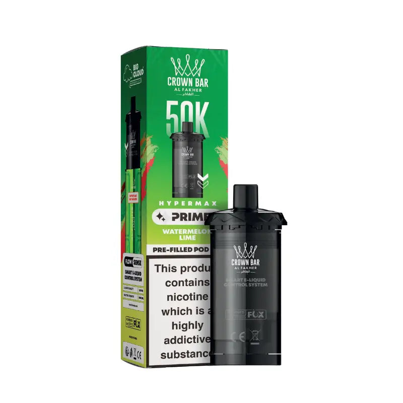 Al Fakher Hypermax Prime 50K Prefilled Pods